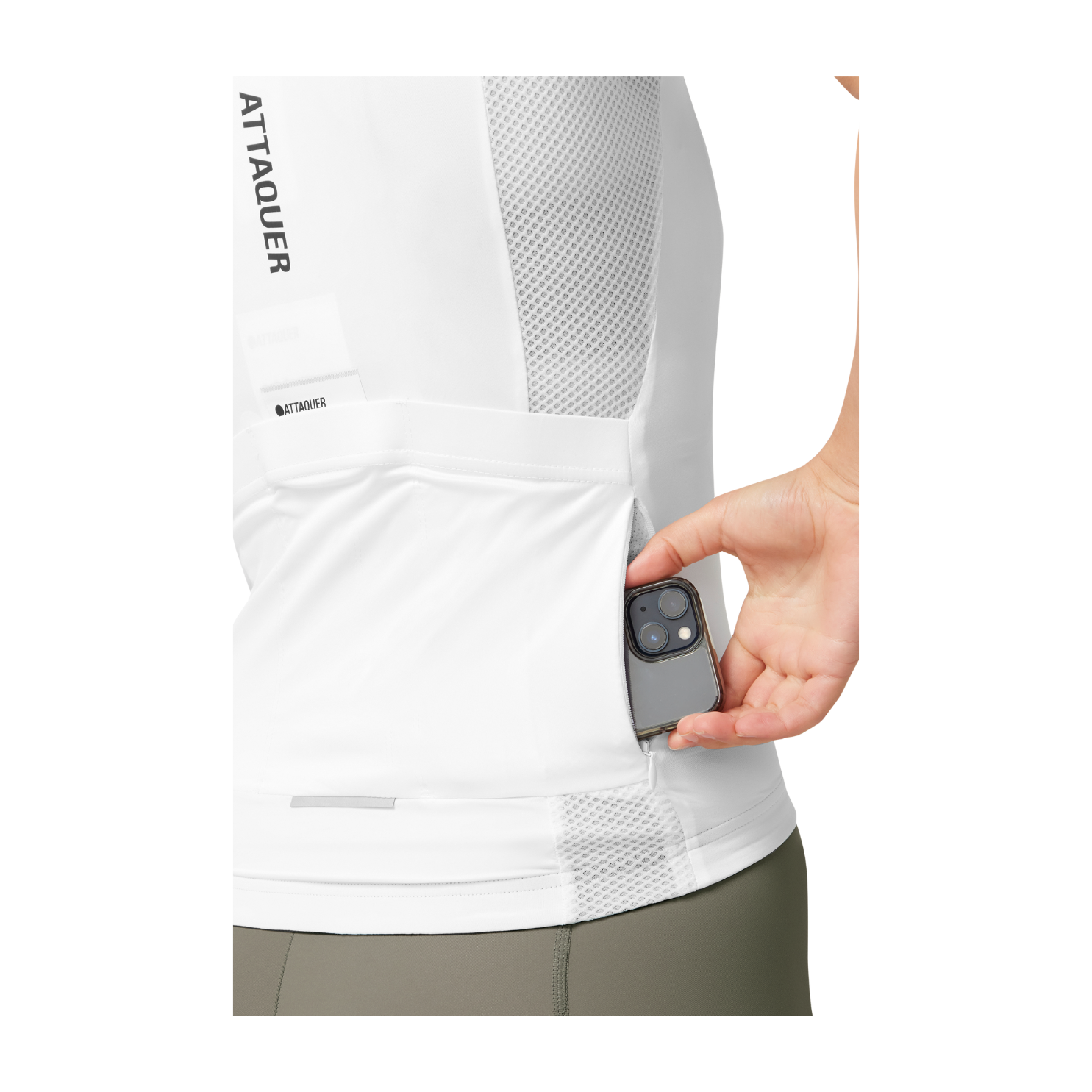 Attaquer Womens All Day Jersey - White