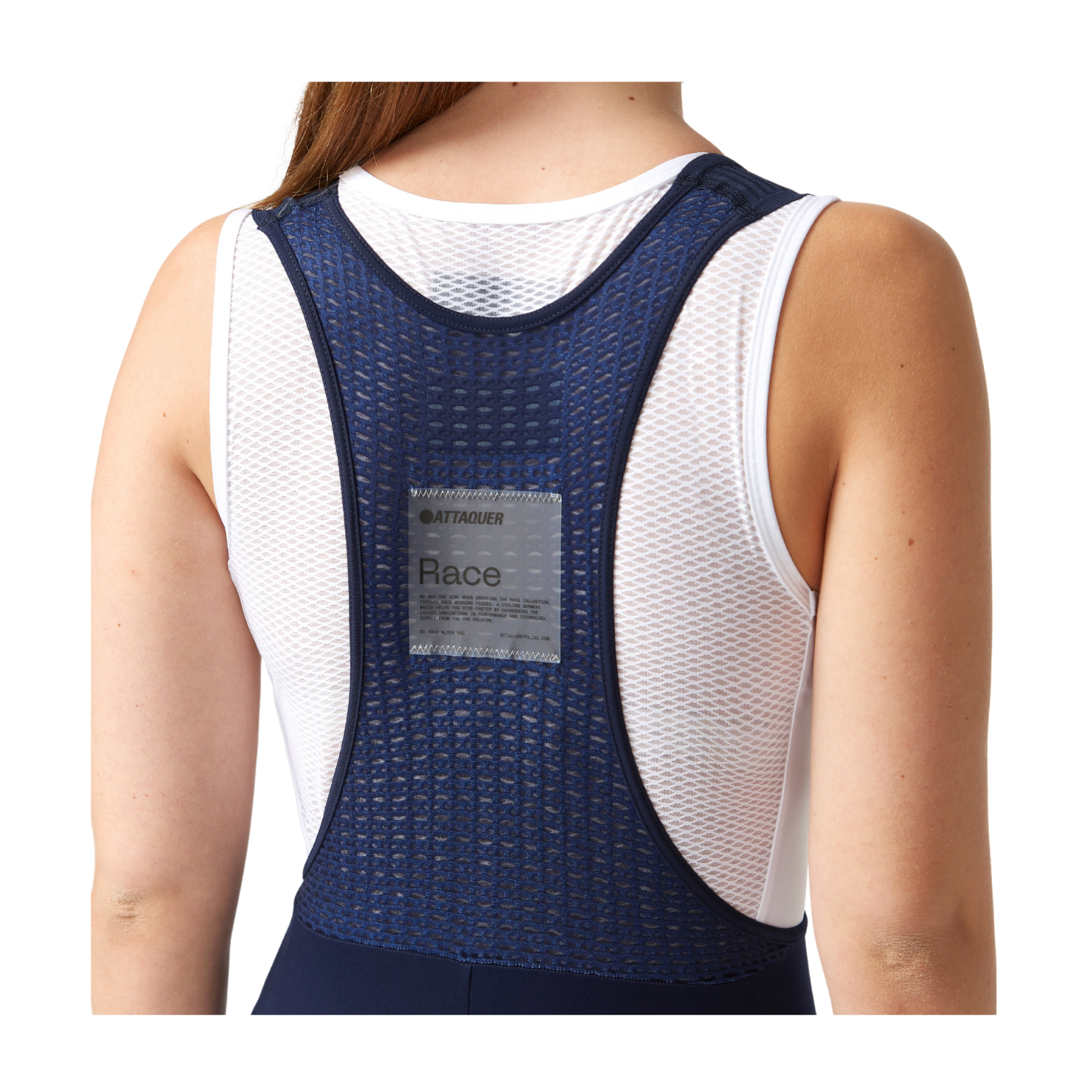 Attaquer Womens Race Bib Short - Navy