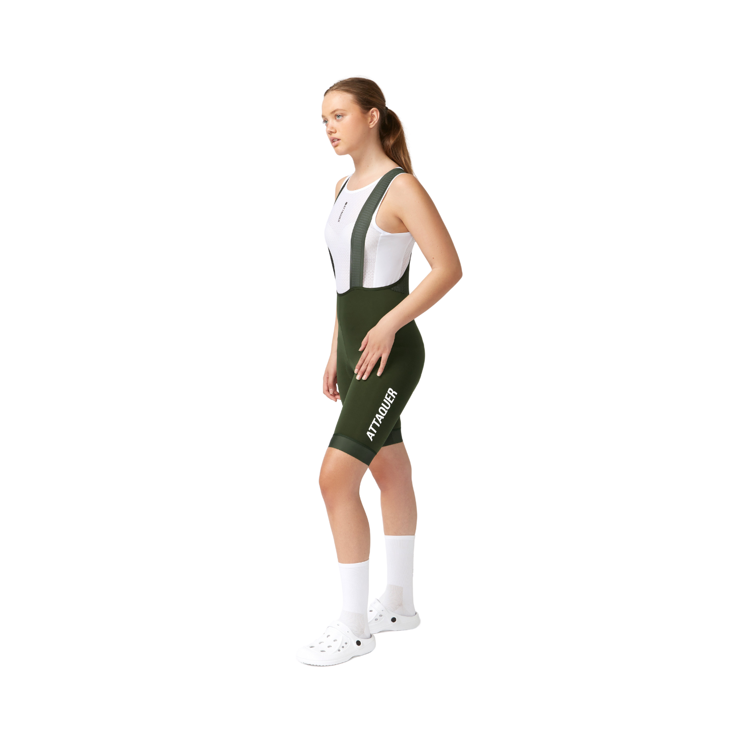 Attaquer Womens Race Bib Short - Pine