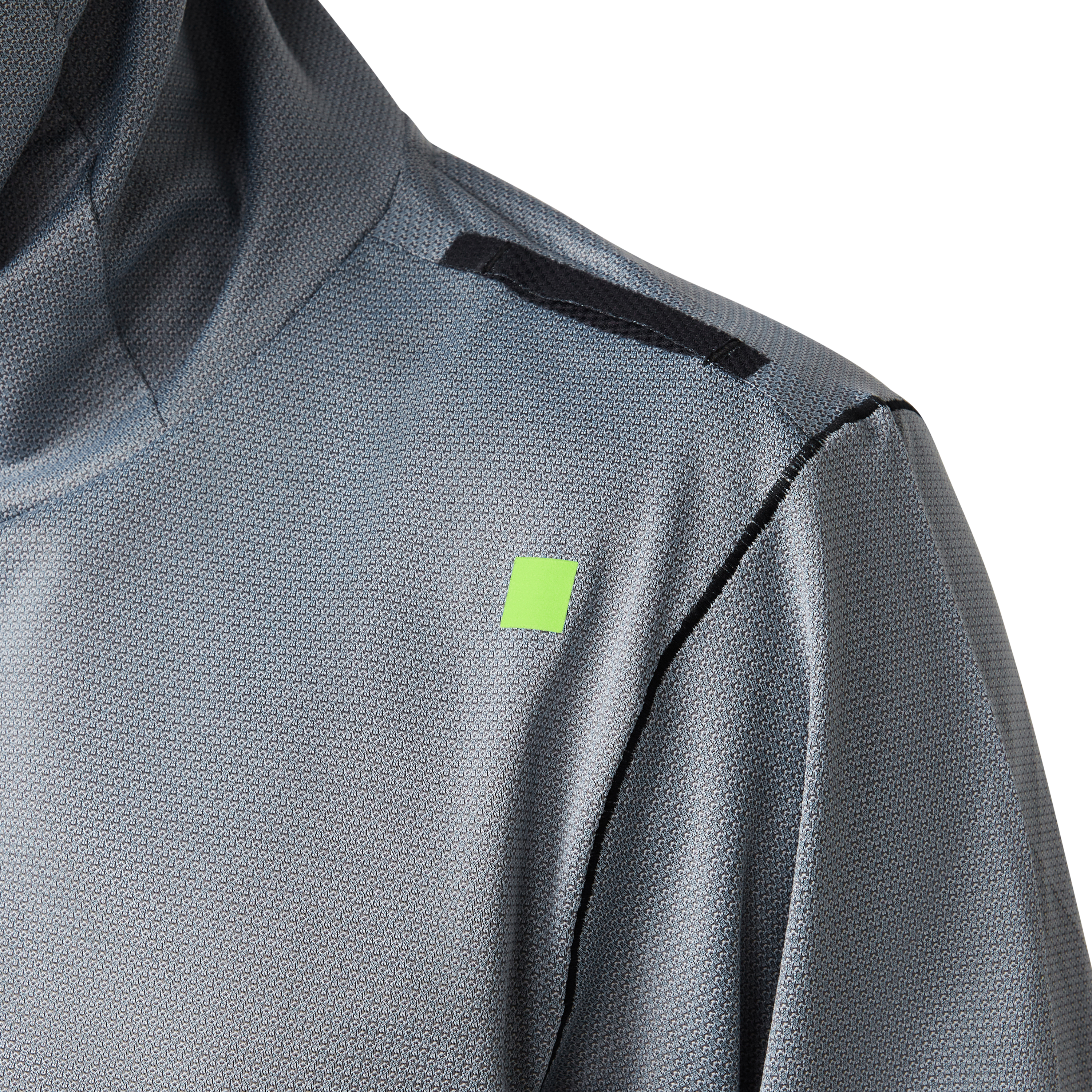 Attaquer Terra Long Sleeved Hooded Tech Tee Black display main