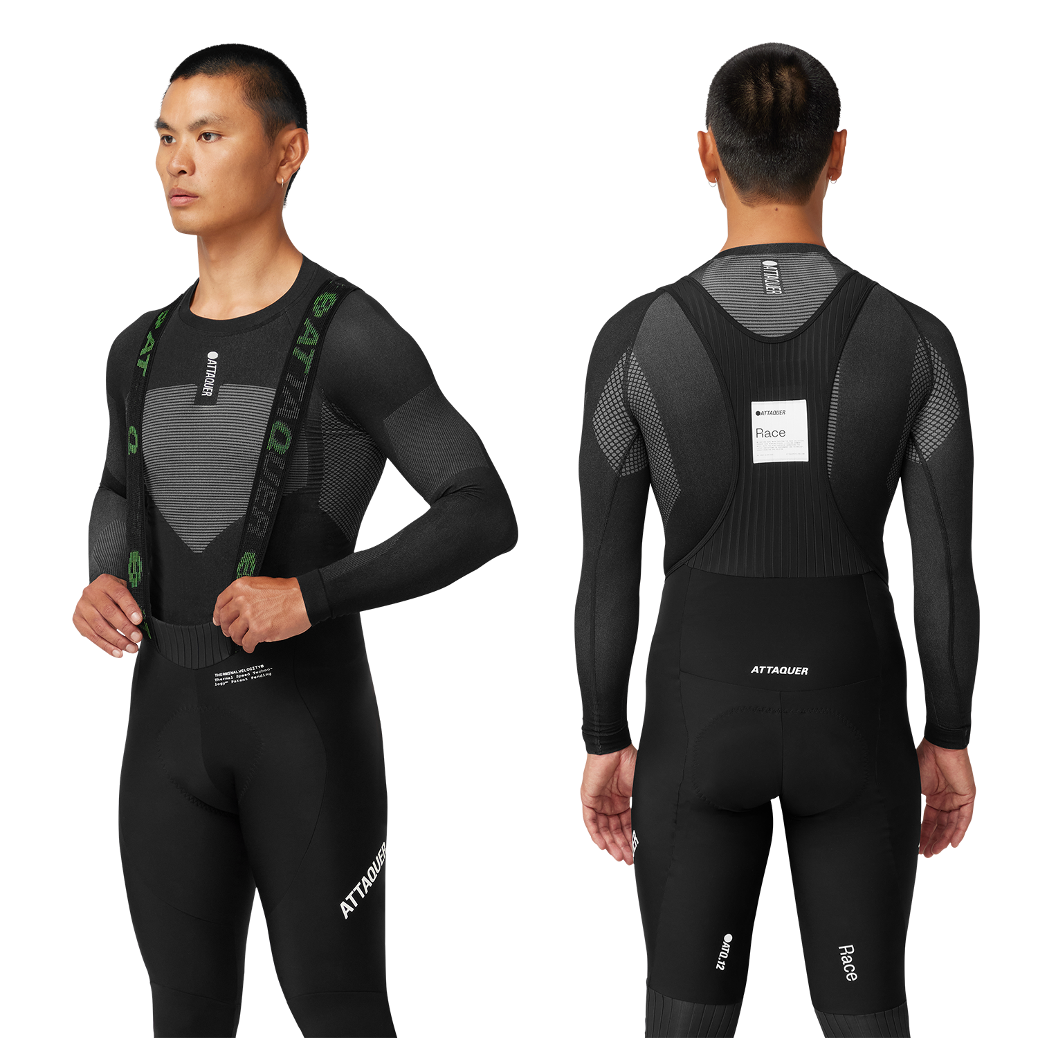 Winter Long Sleeved Base Layer Black main