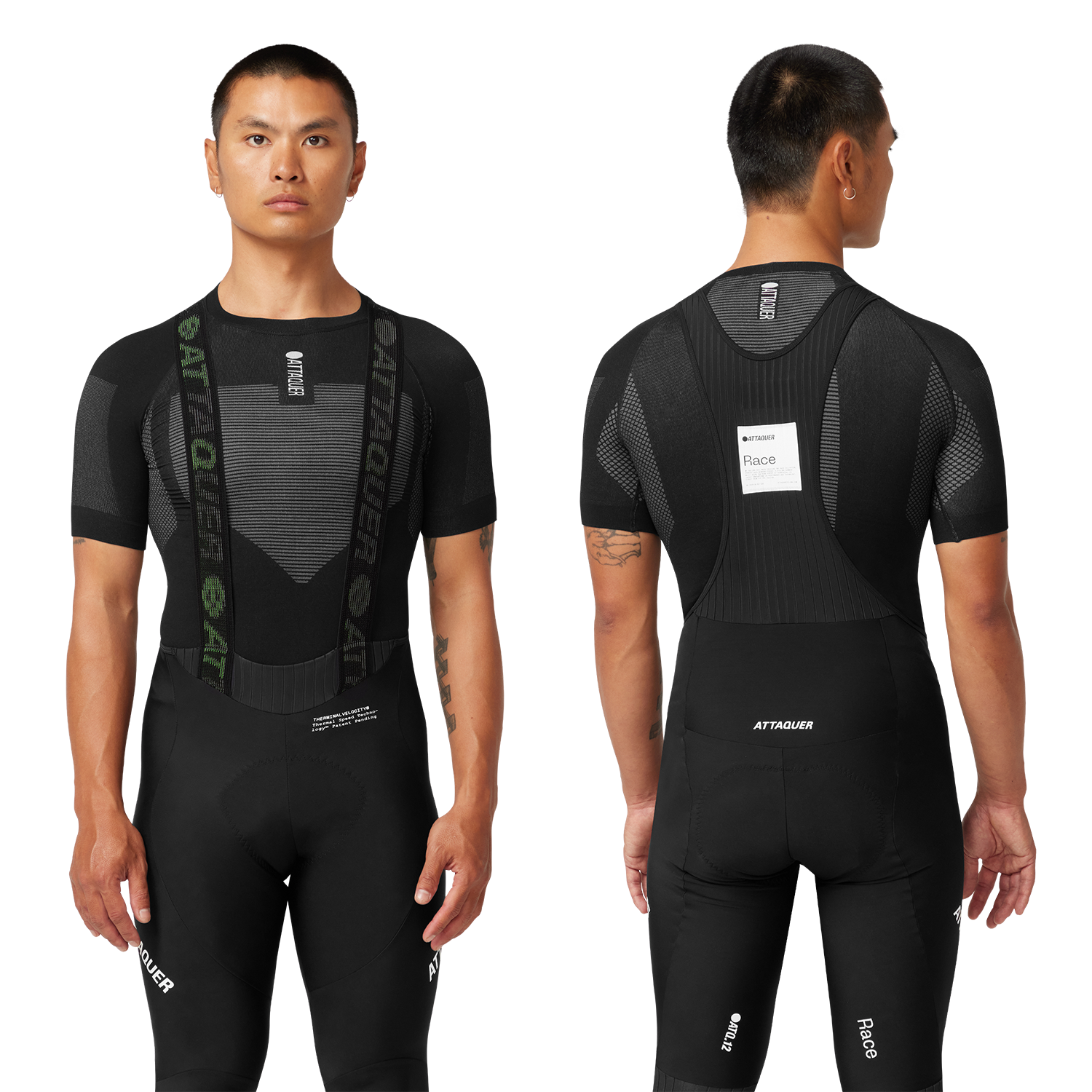 Winter Short Sleeved Base Layer Black main