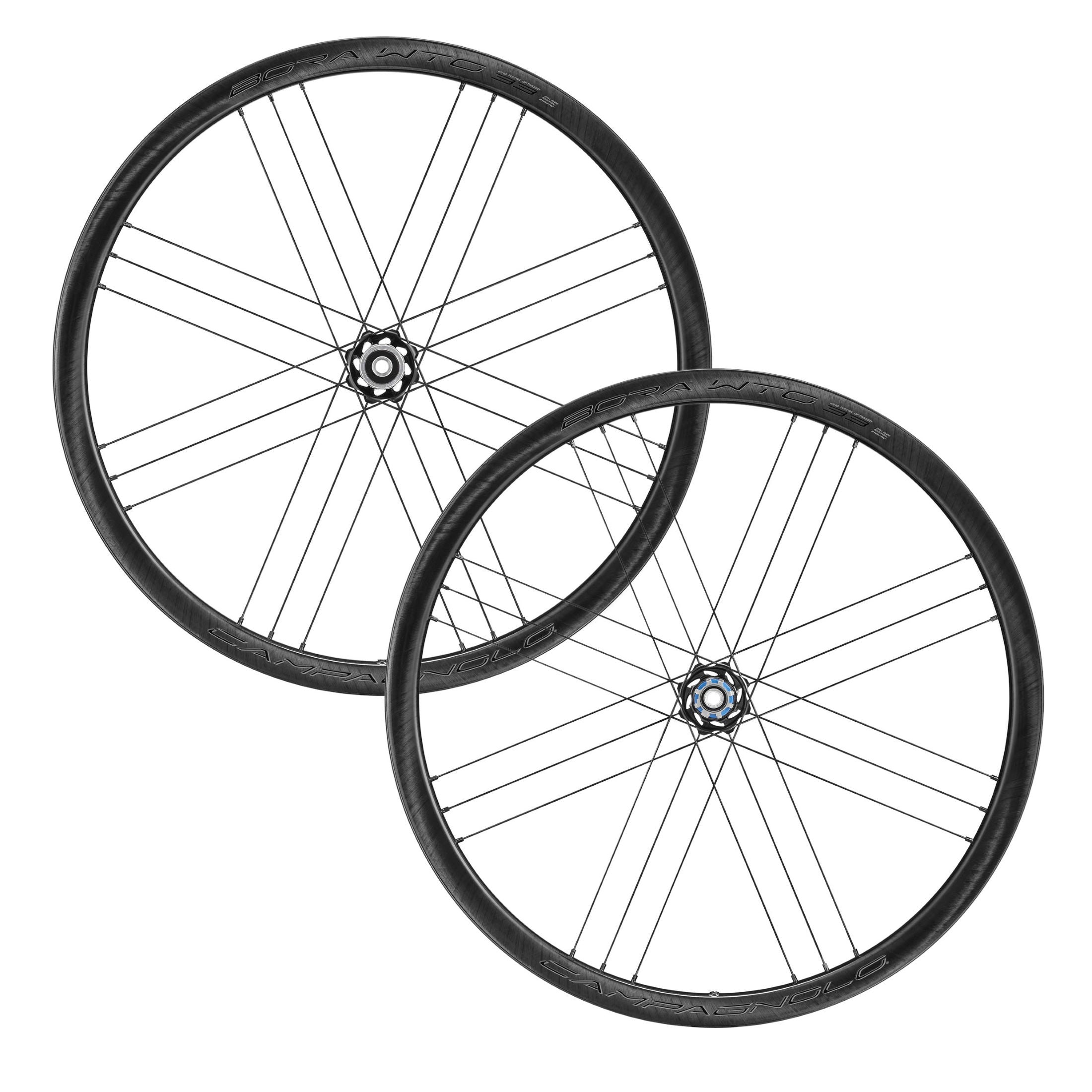 Campagnolo Bora WTO 33 Disc Brake Carbon Clincher Wheelset - Dark