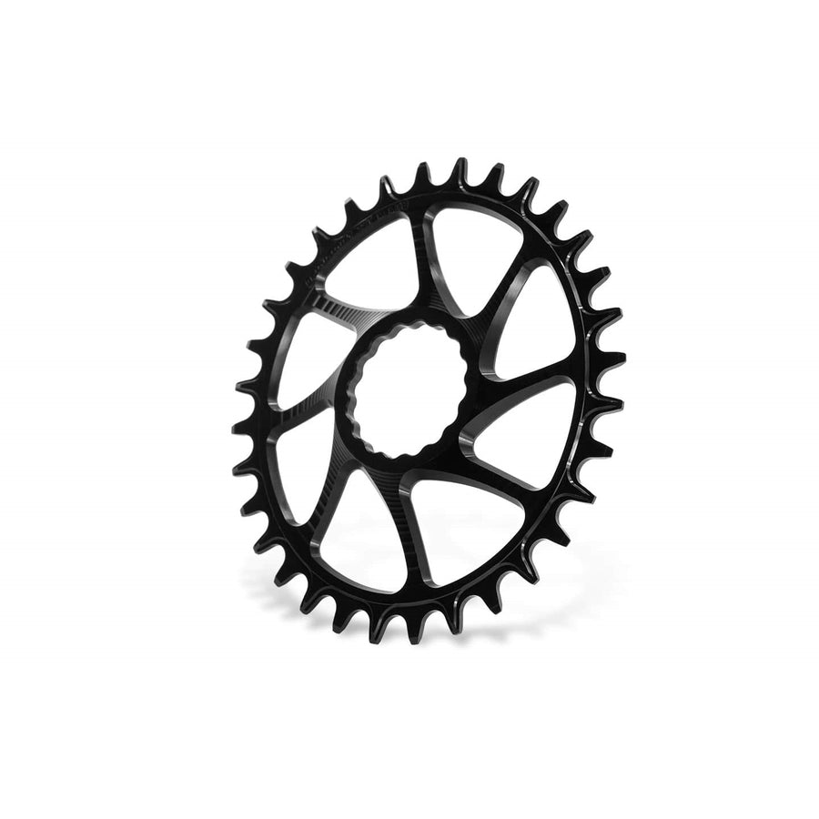 Garbaruk MTB Oval Chainring for Race Face Cinch - Black