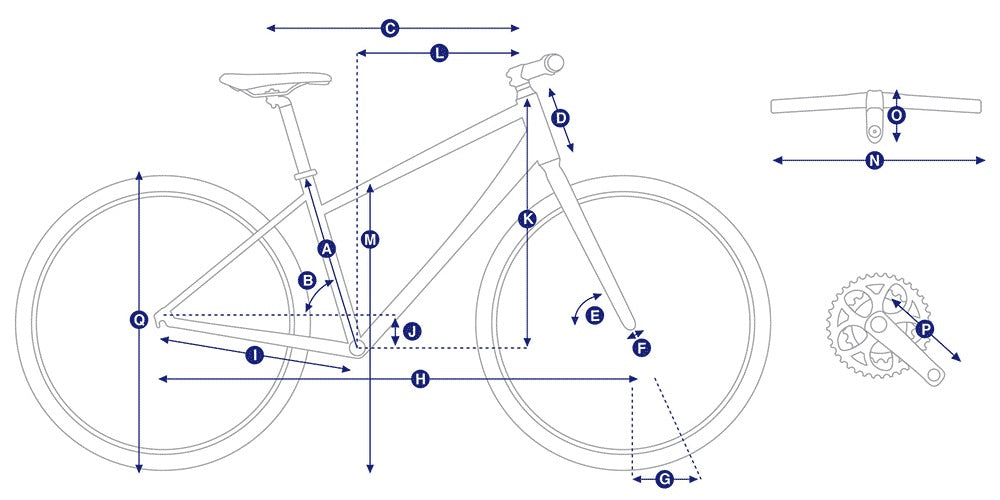 Giant Cross City 1 Disc Bike - Charcoal