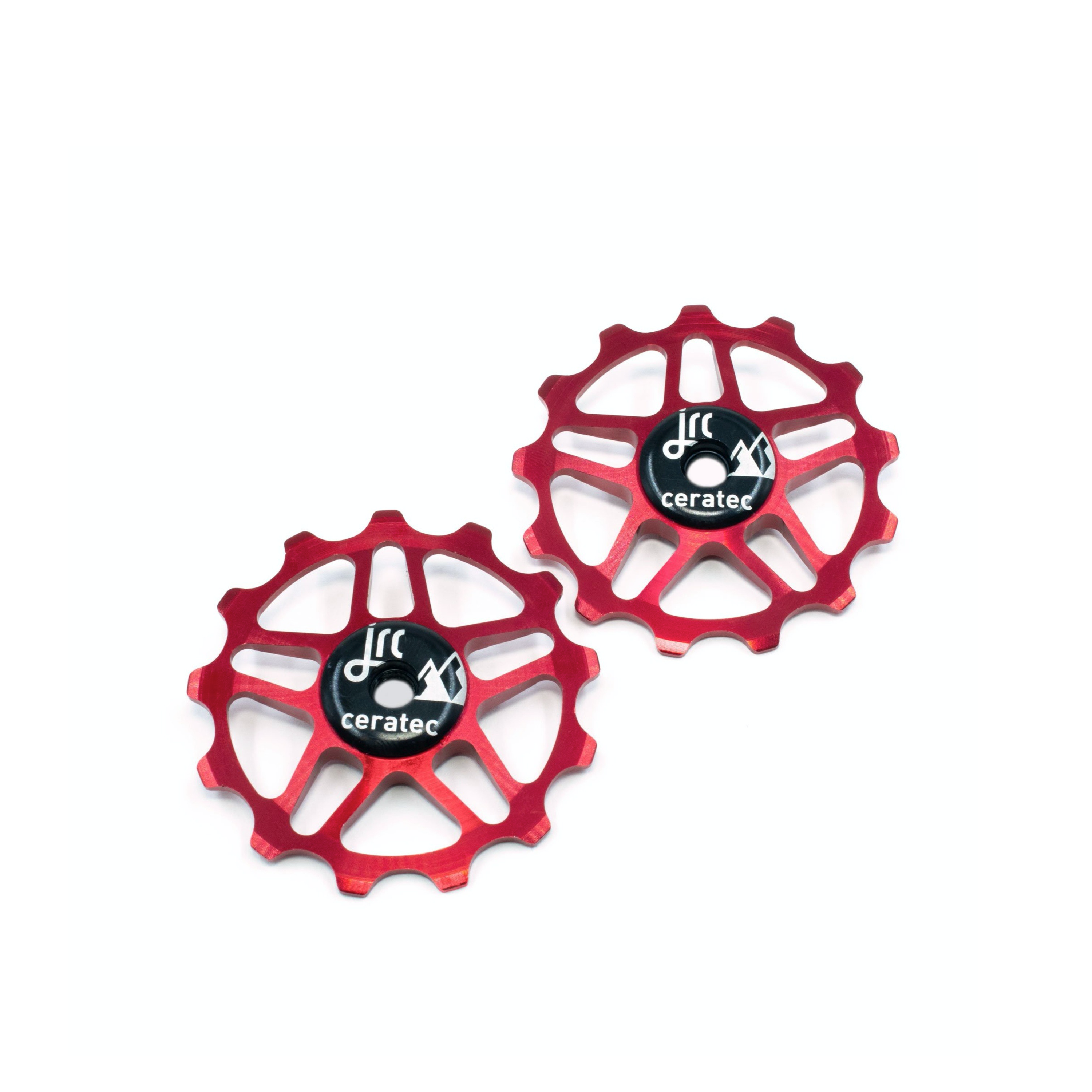 JRC Shimano MTB 12 Speed Jockey Wheels 13T Red CCACHE