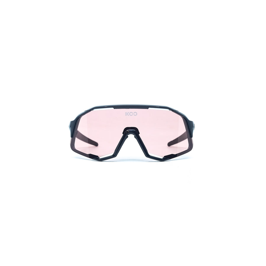 koo-demos-sunglasses-black-rose-pink-lens-front