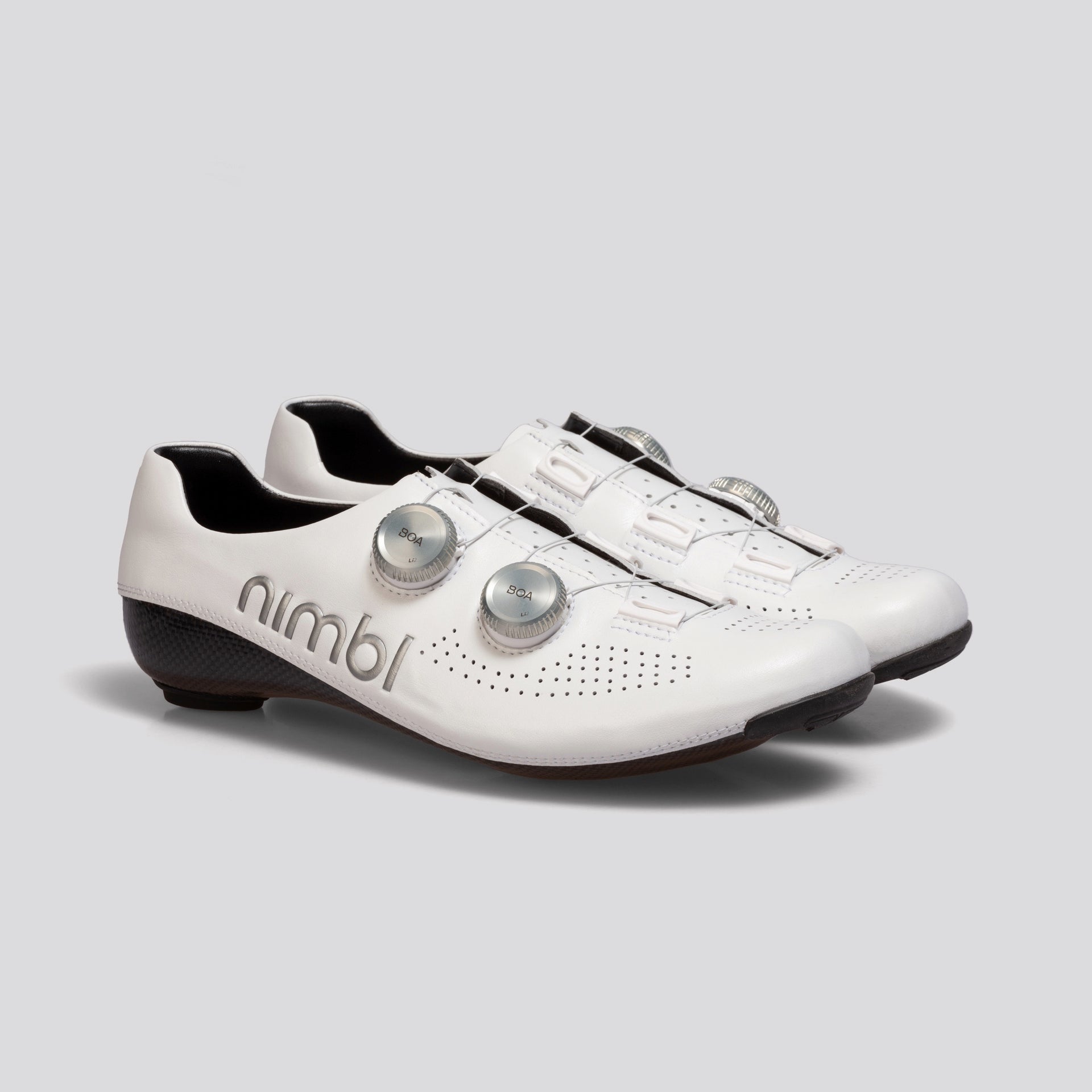 Nimbl Ultimate Road Shoe - White/Silver
