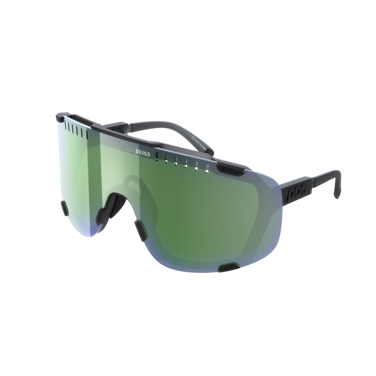 ウェア POC DEVOUR Uranium Black Translucent POC Devour Sunglasses - Uranium Black Translucent (Grey