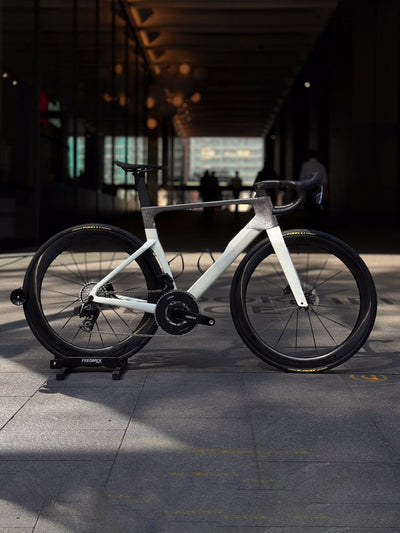 Quick Pro ER:ONE Aero Road Frameset - Marble White