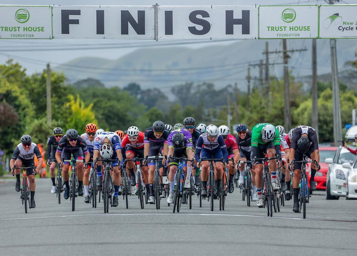 Matthew Rice takes 2nd place on Stage 2 of the NZ Cycle Classic