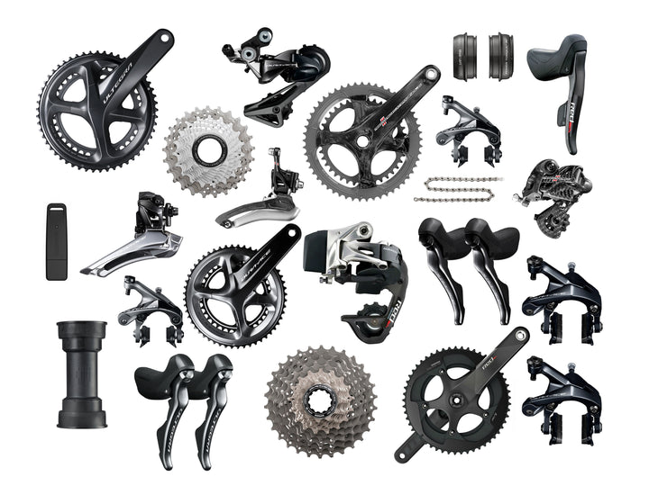2018 Road Groupset Weight Comparison