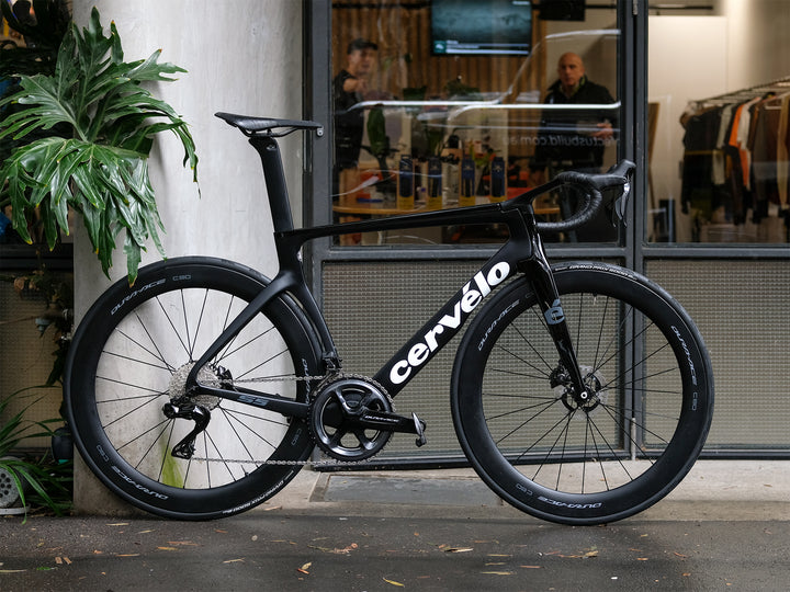 Cervelo S5 Custom Bike Build - Matte/Gloss Black