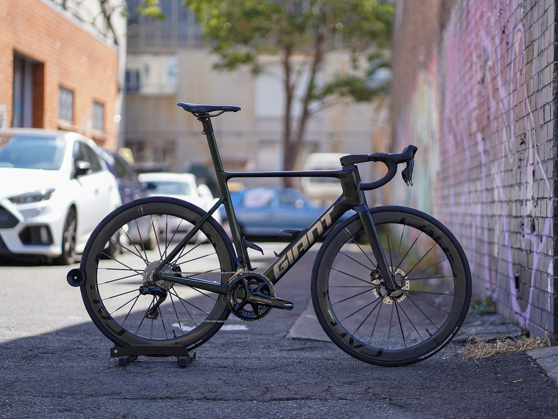 Matte "Frozen Green" Giant Propel Build