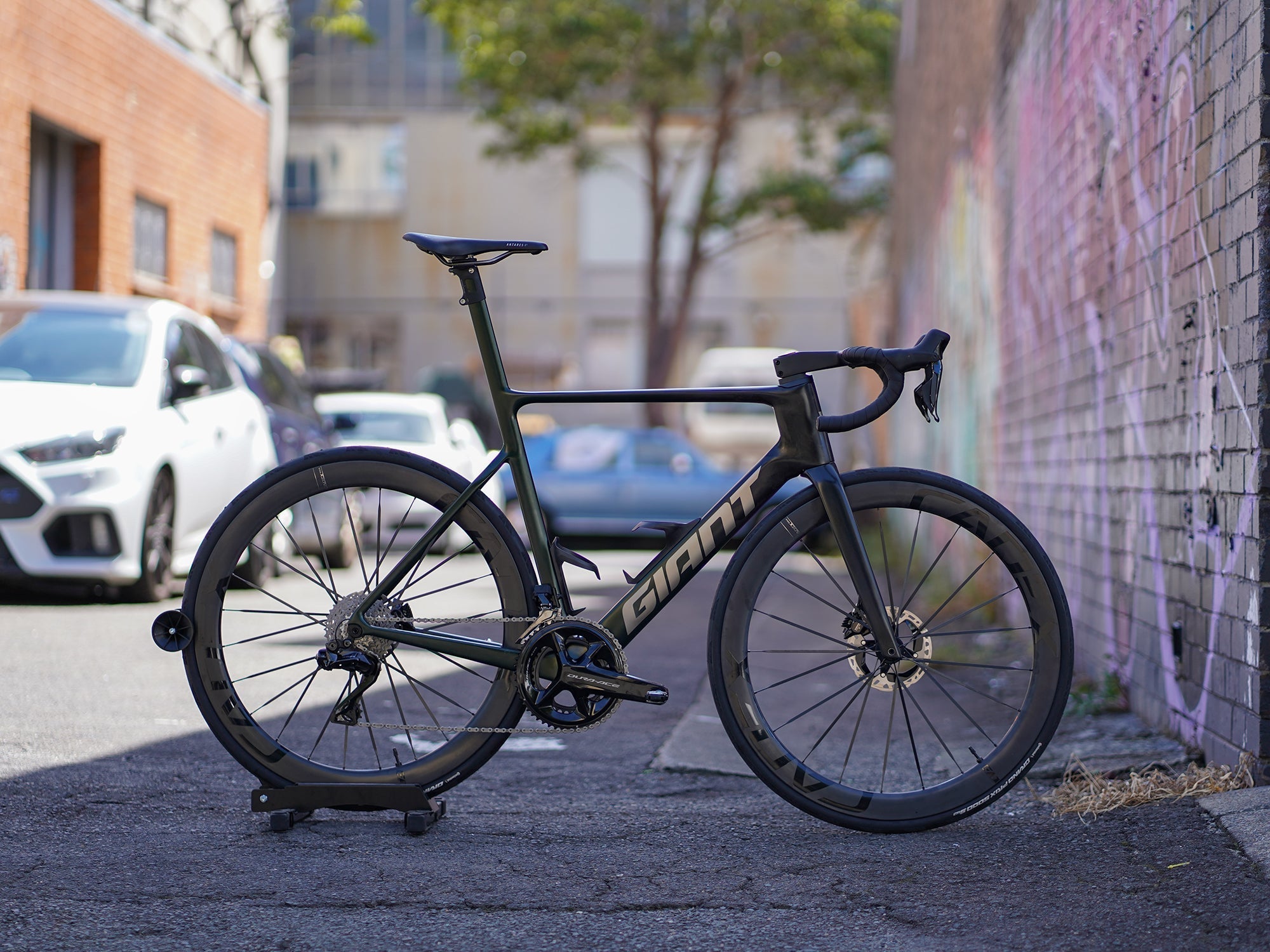 Matte "Frozen Green" Giant Propel Build