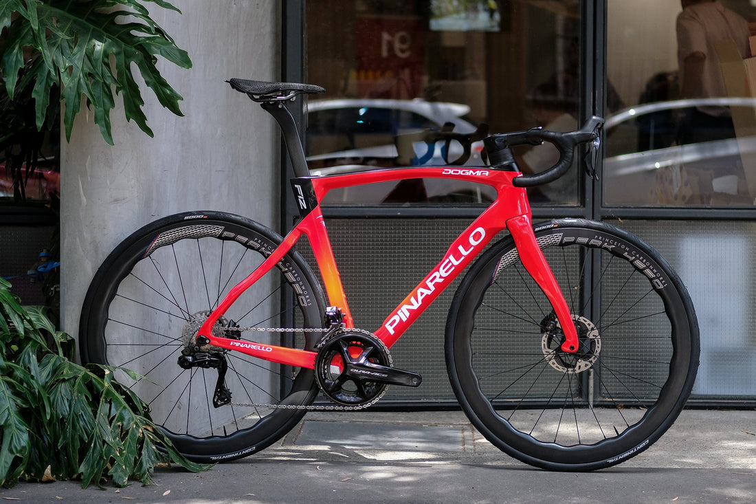 Pinarello F12 "Meteor Red" Custom Build