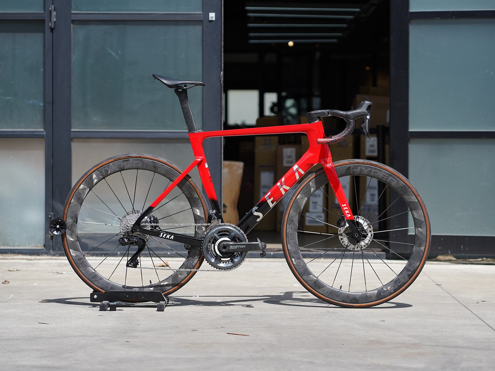 SEKA Exceed RDC Custom Build - Red/Black Fade