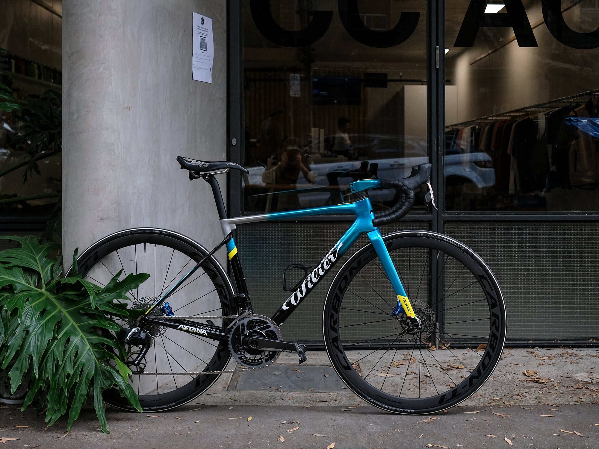 Wilier Zero SLR Disc "Astana" Custom Build