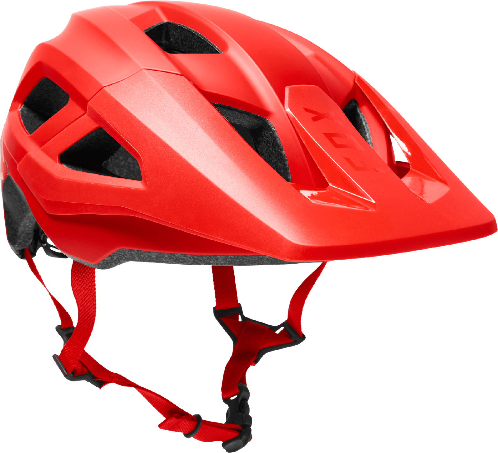 FOX Youth Mainframe MIPS MTB Helmet - Flo Red Front 