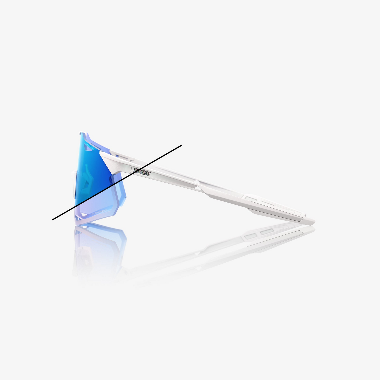 100% HYPERCRAFT - Bastille (Blue Mirror Photochromic)