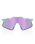 100% Hypercraft Sunglasses - Soft Tact Mint (HiPER Lavender Mirror Lens)