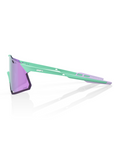 100% Hypercraft Sunglasses - Soft Tact Mint (HiPER Lavender Mirror Lens)