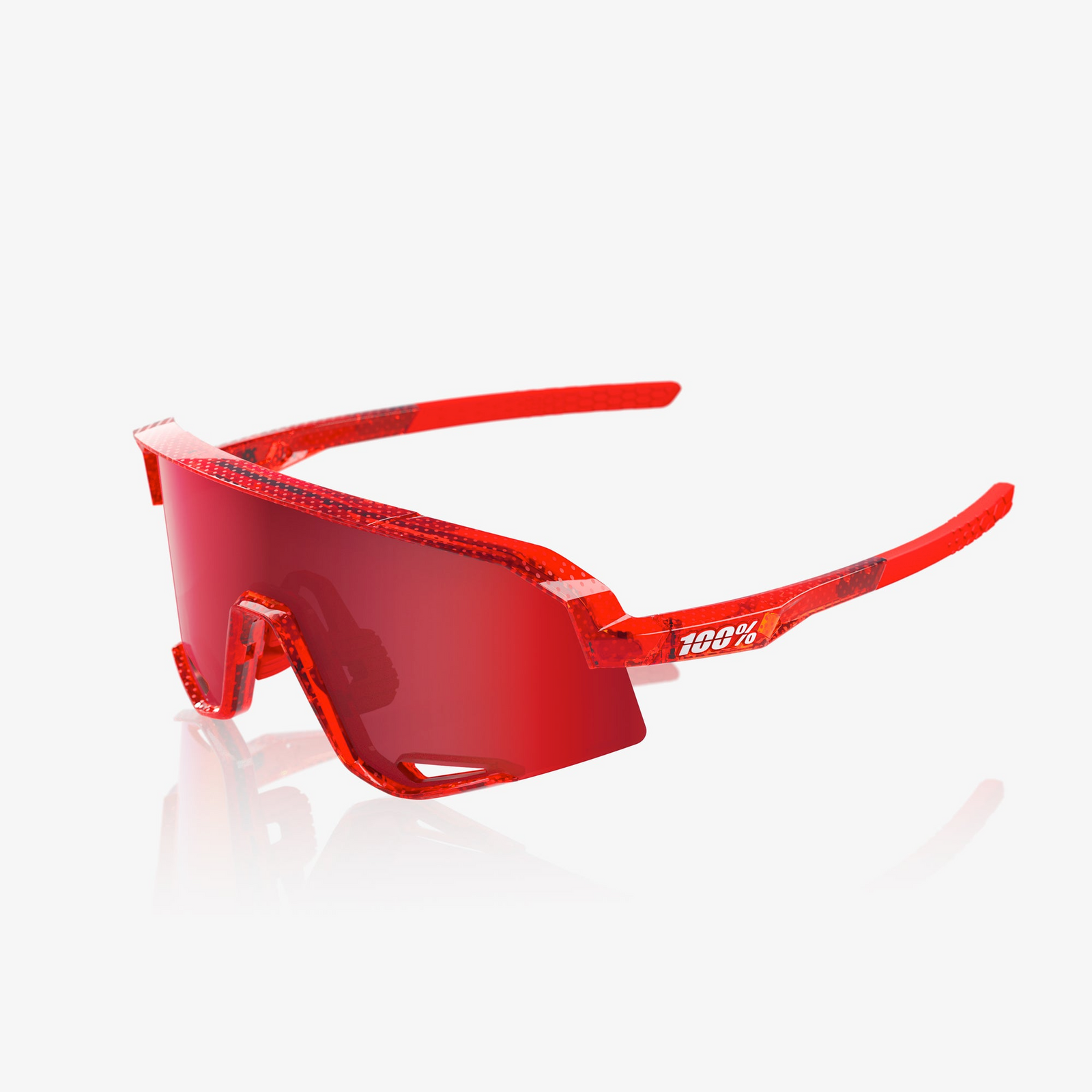 100% SLENDALE - Campari Translucent Red (HiPER Fire Red Mirror)
