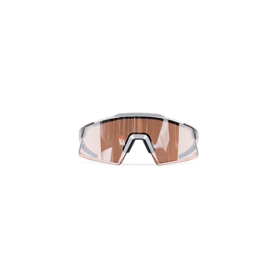 100% Aerocraft Sunglasses - Gloss Black Chrome HiPER Silver Mirror Lens