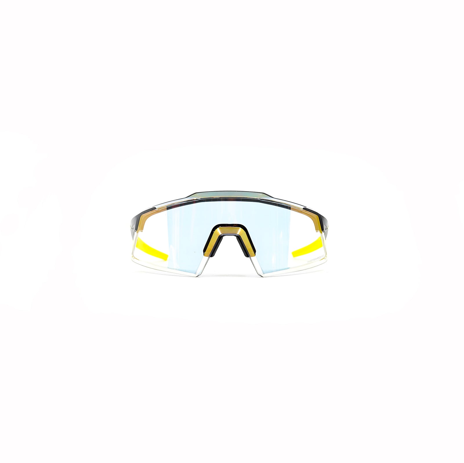 100% AEROCRAFT - Gloss Metallic Black Gold Mirror Photochromic