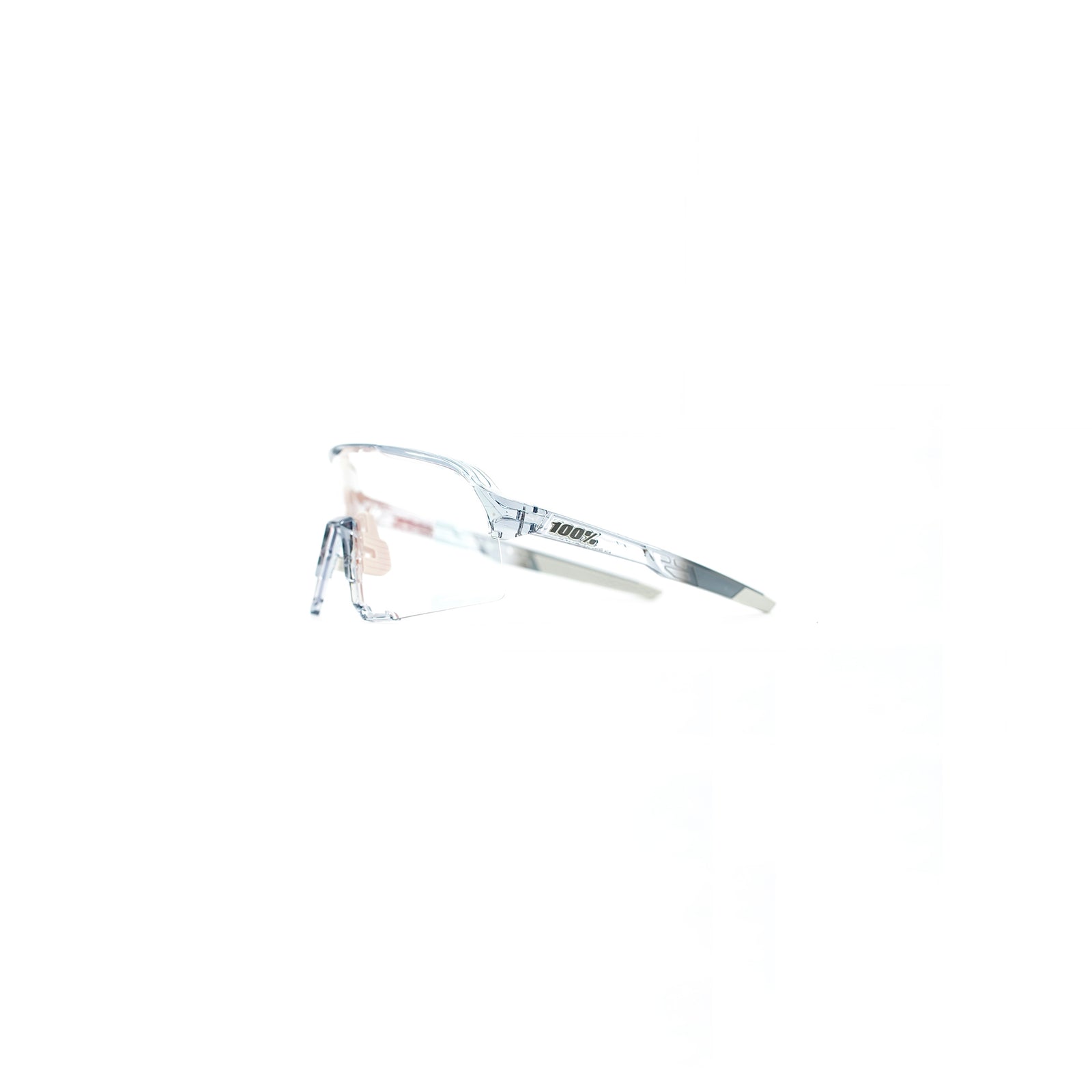 100% S3 - Polished Translucent Grey (Rose Gold Photochromic)