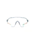 100% S3 Sunglasses - Polished Translucent Grey (Rose Gold Photochromic Lens)