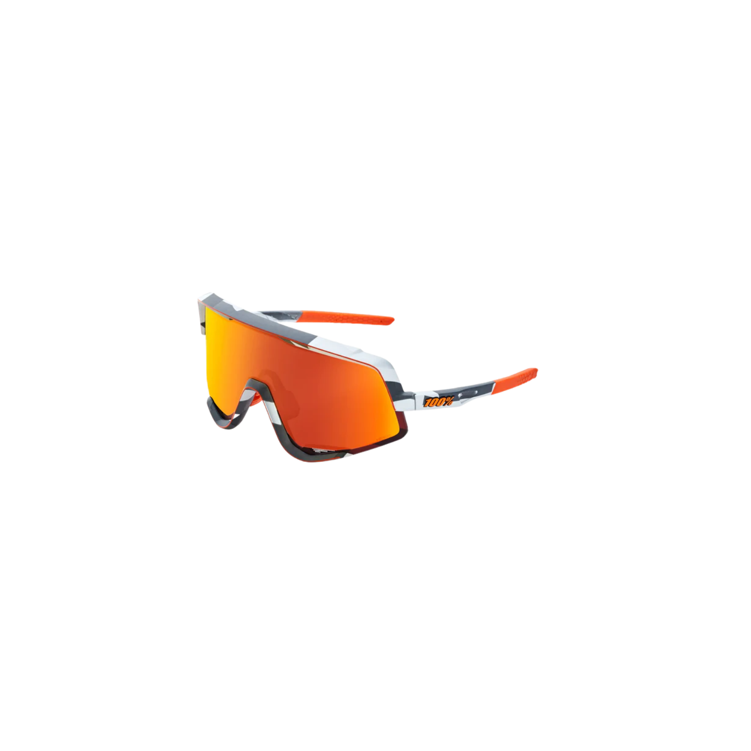 100% GLENDALE - Soft Tact Grey Camo / HiPER Red Multilayer