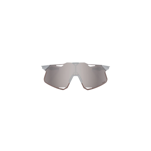 100% HYPERCRAFT Matte Stone Grey / HiPER Silver Mirror Lens