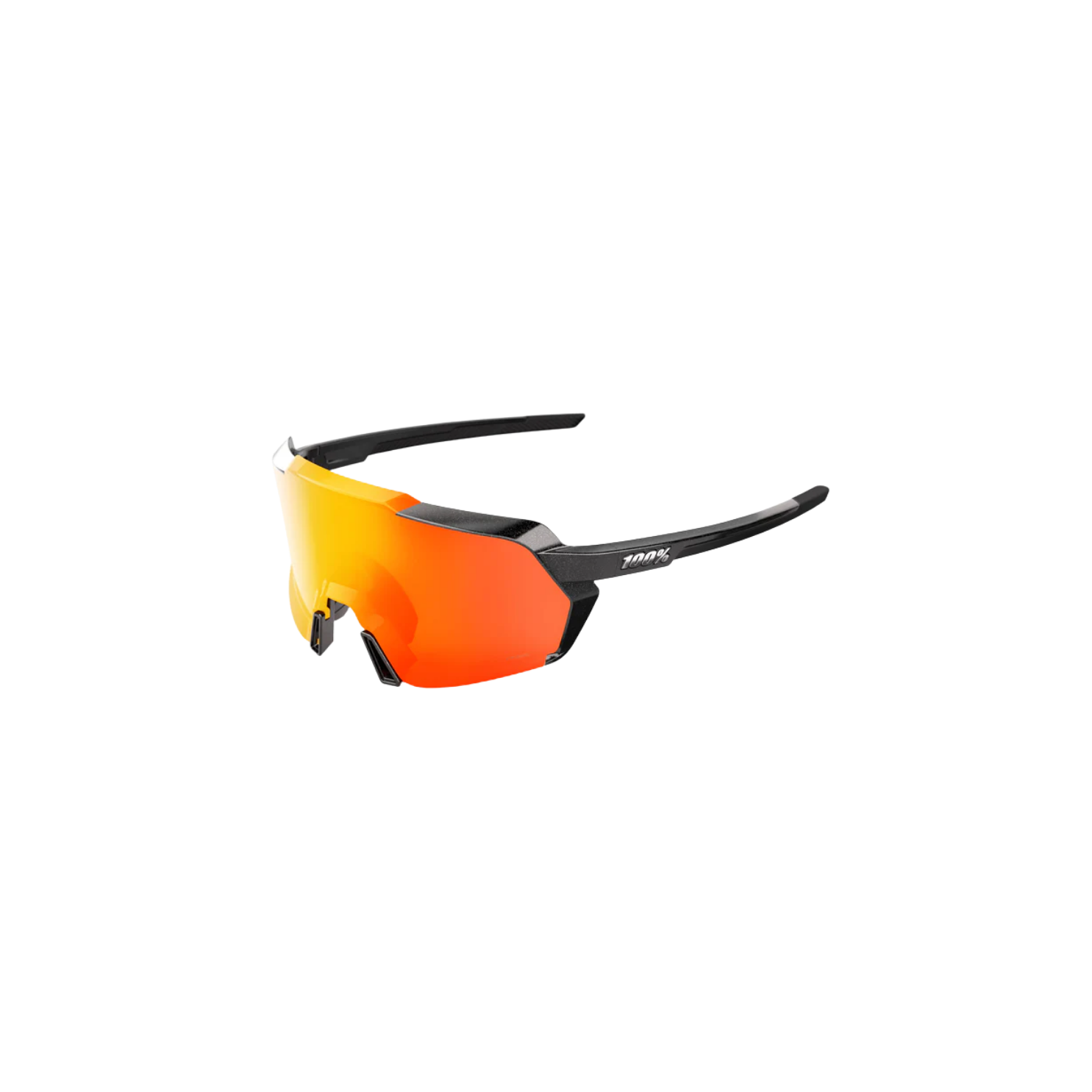 100% KORBIN - Gloss Metallic Black / HiPER Red Multilayer Mirror