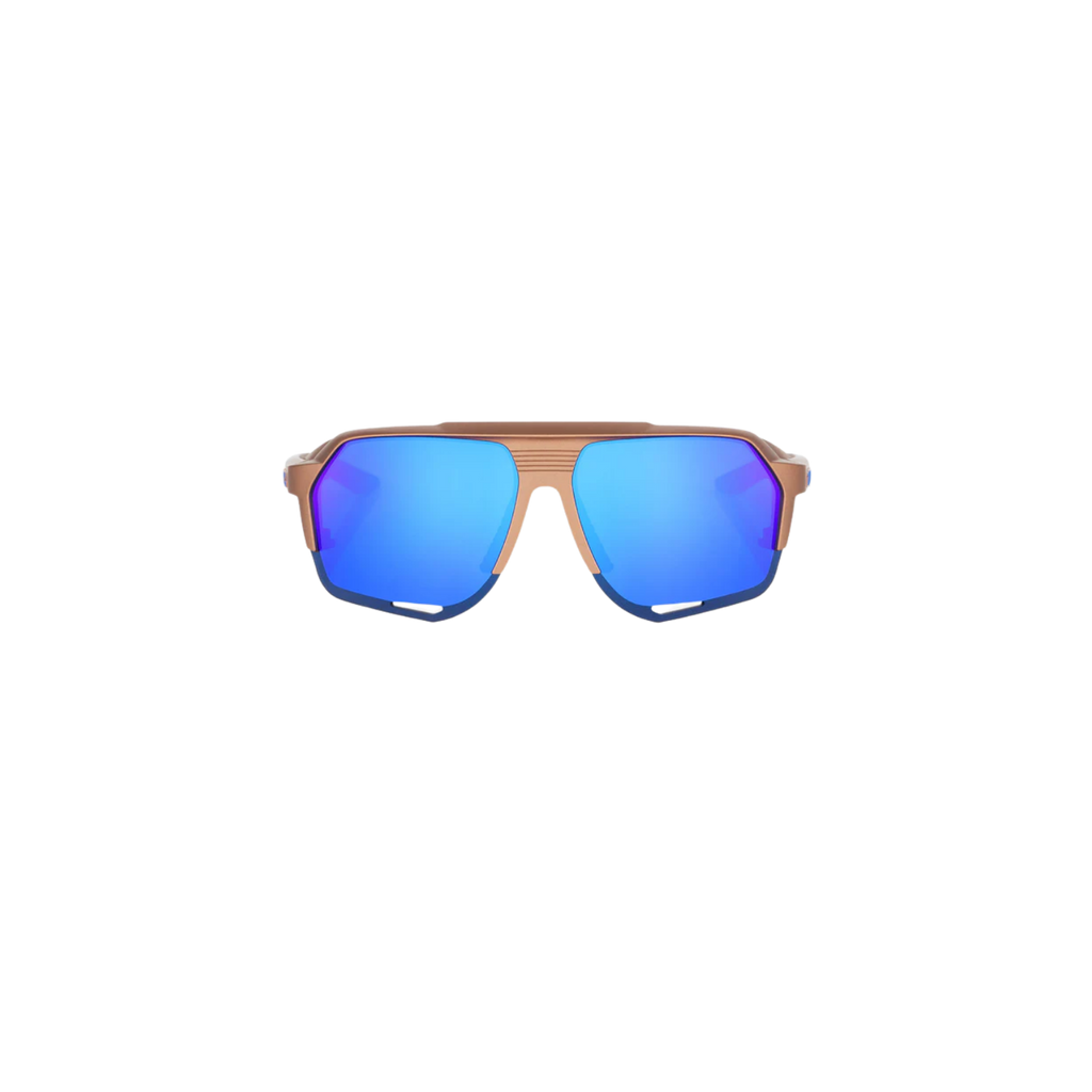 100% NORVIK Matte Copper Chromium / Blue Multilayer Mirror Lens