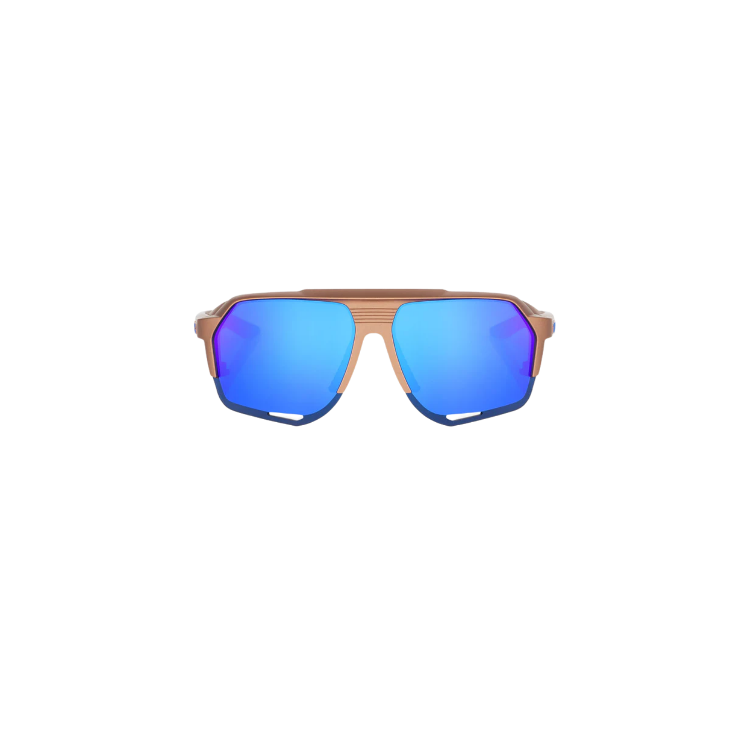 100% NORVIK Matte Copper Chromium / Blue Multilayer Mirror Lens