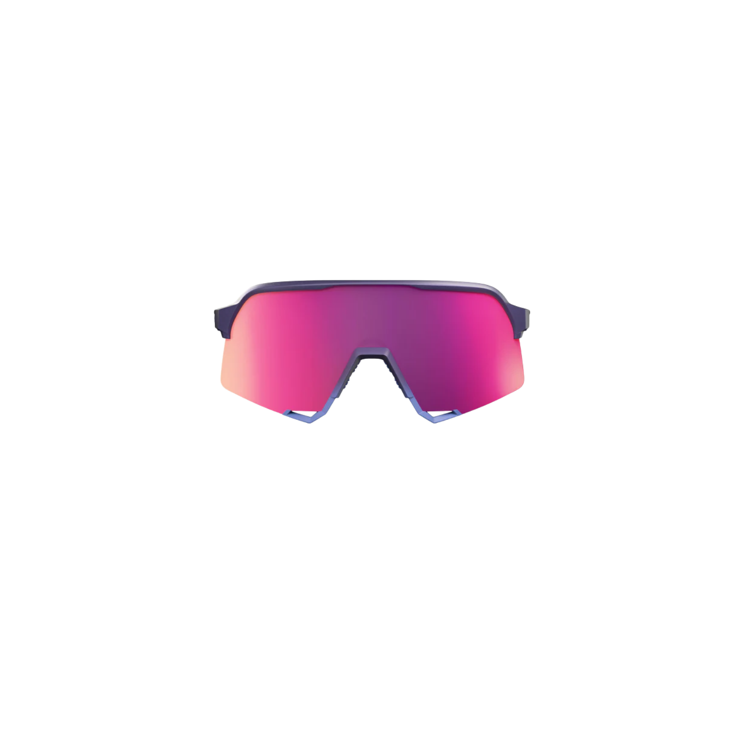 100% S3 - Satin Storm Metallic / Purple Mirror