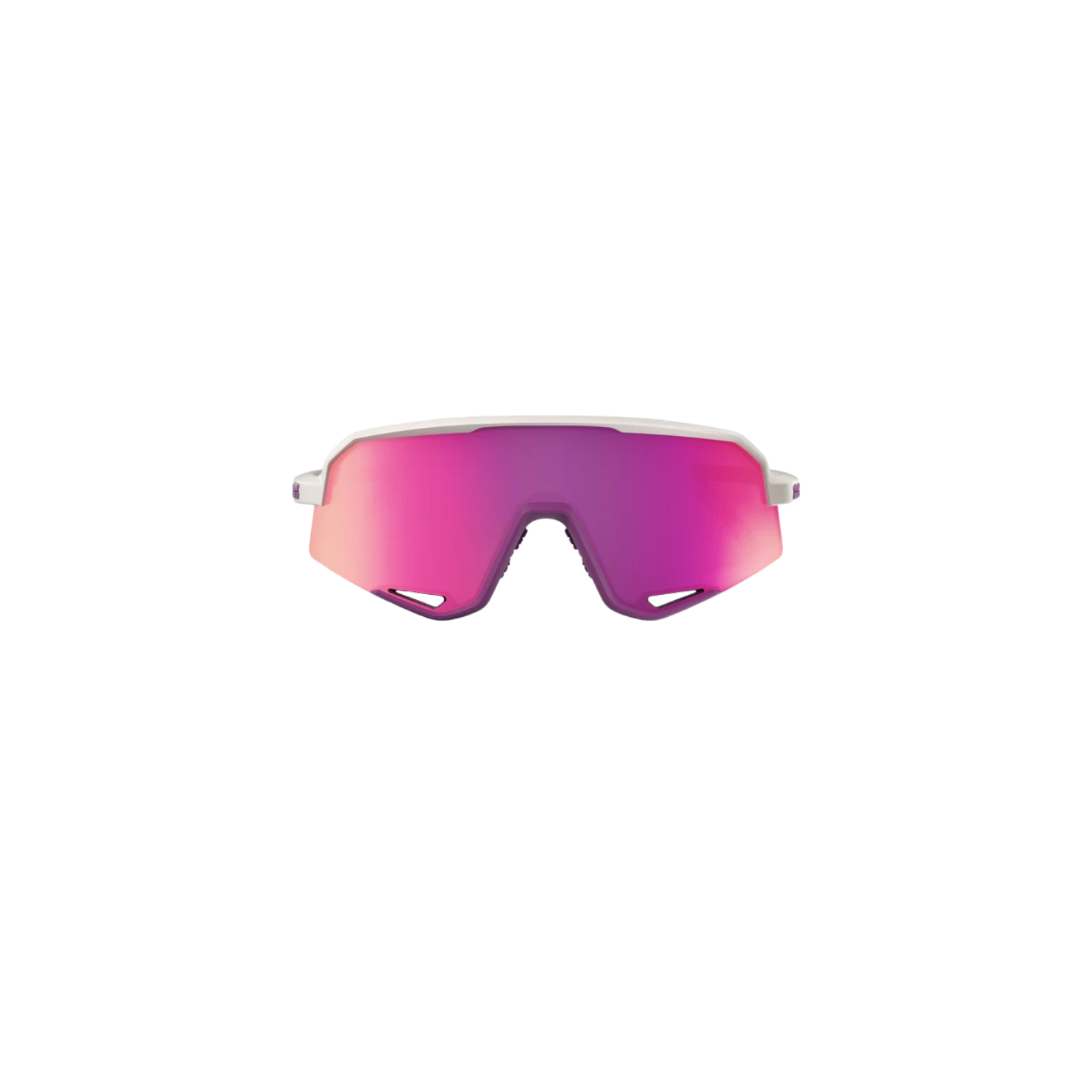 100% SLENDALE Matte Chalk / Purple Mirror Lens