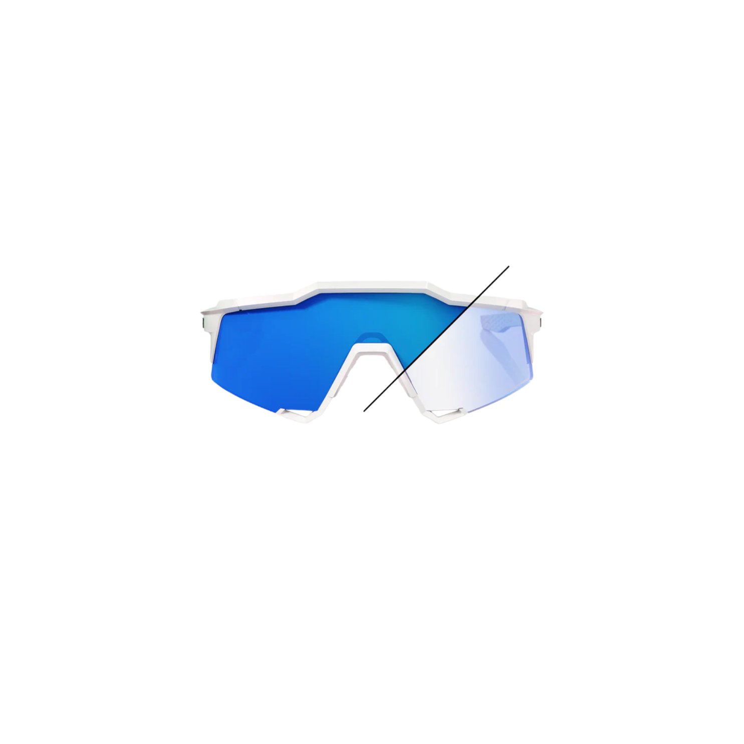 100% SPEEDCRAFT - Bastille / Blue Mirror Photochromic