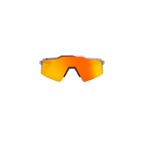 100% SPEEDCRAFT SL - Polished Translucent Grey & Matte Black / HiPER Red Mirror