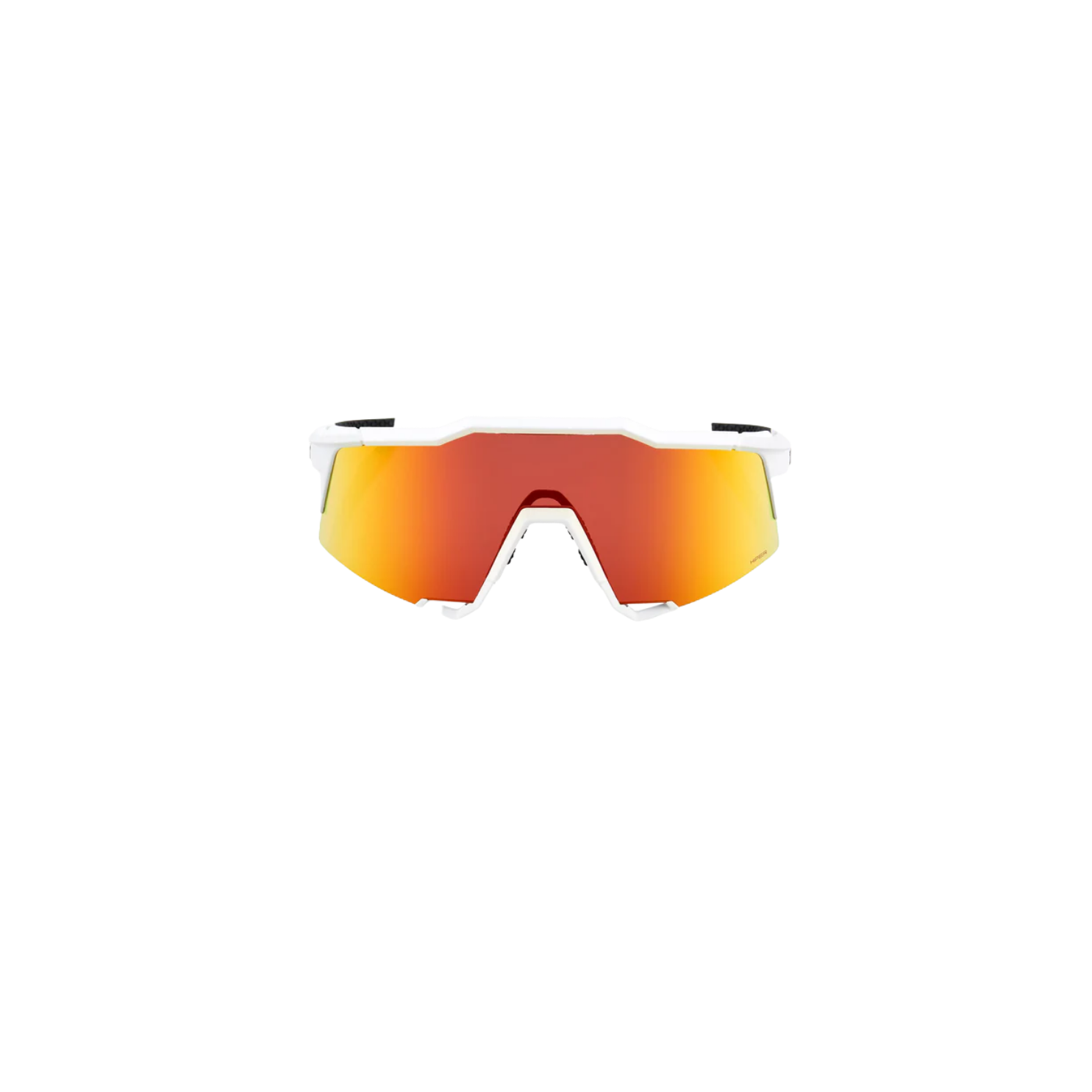 100% SPEEDCRAFT - Soft Tact Off White / HiPER Red Multilayer Mirror