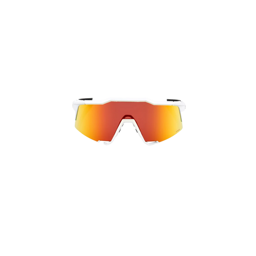 100% SPEEDCRAFT Soft Tact Off White / HiPER Red Multilayer Mirror Lens