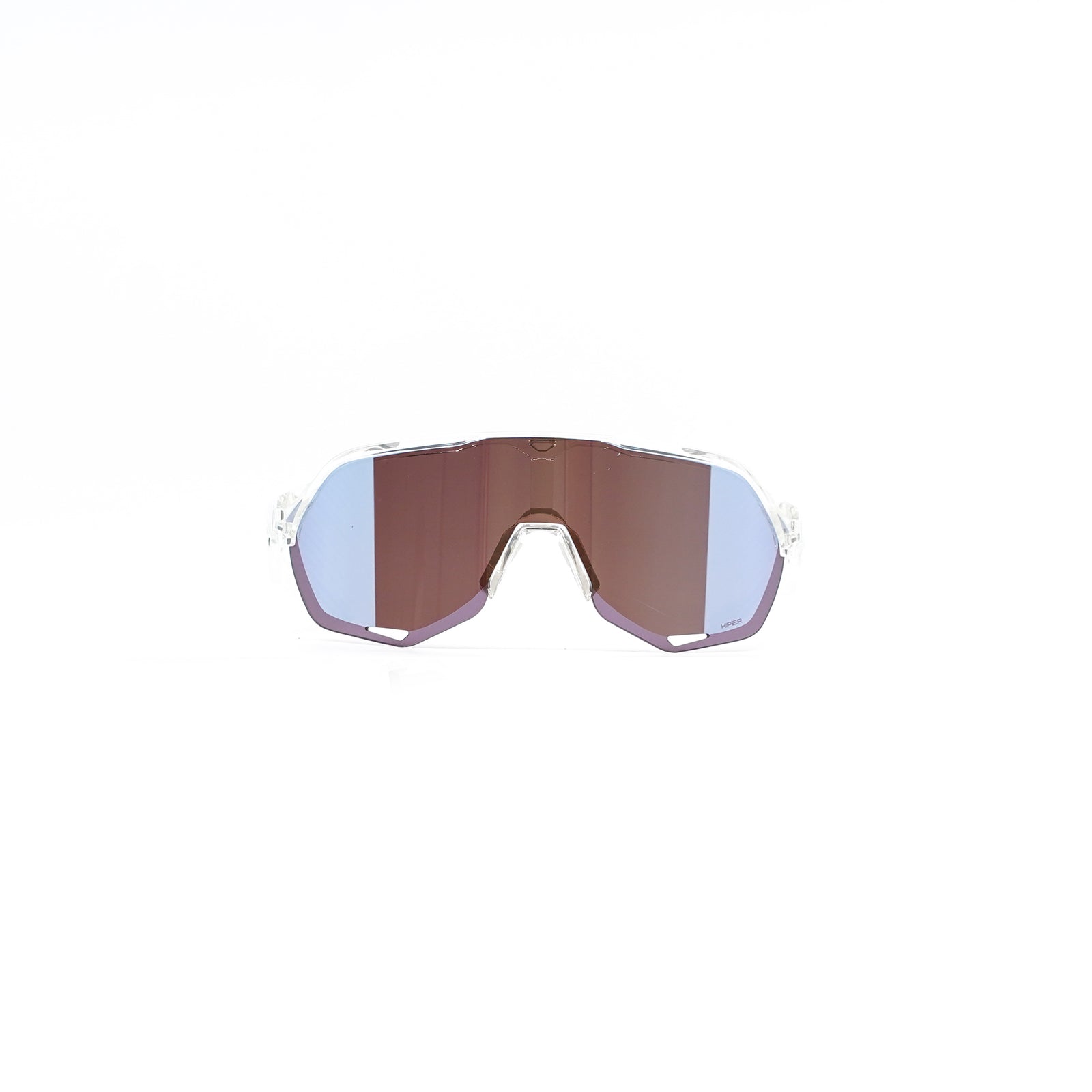 100% S2 - Polished Translucent Clear (HiPER Blue Mirror)