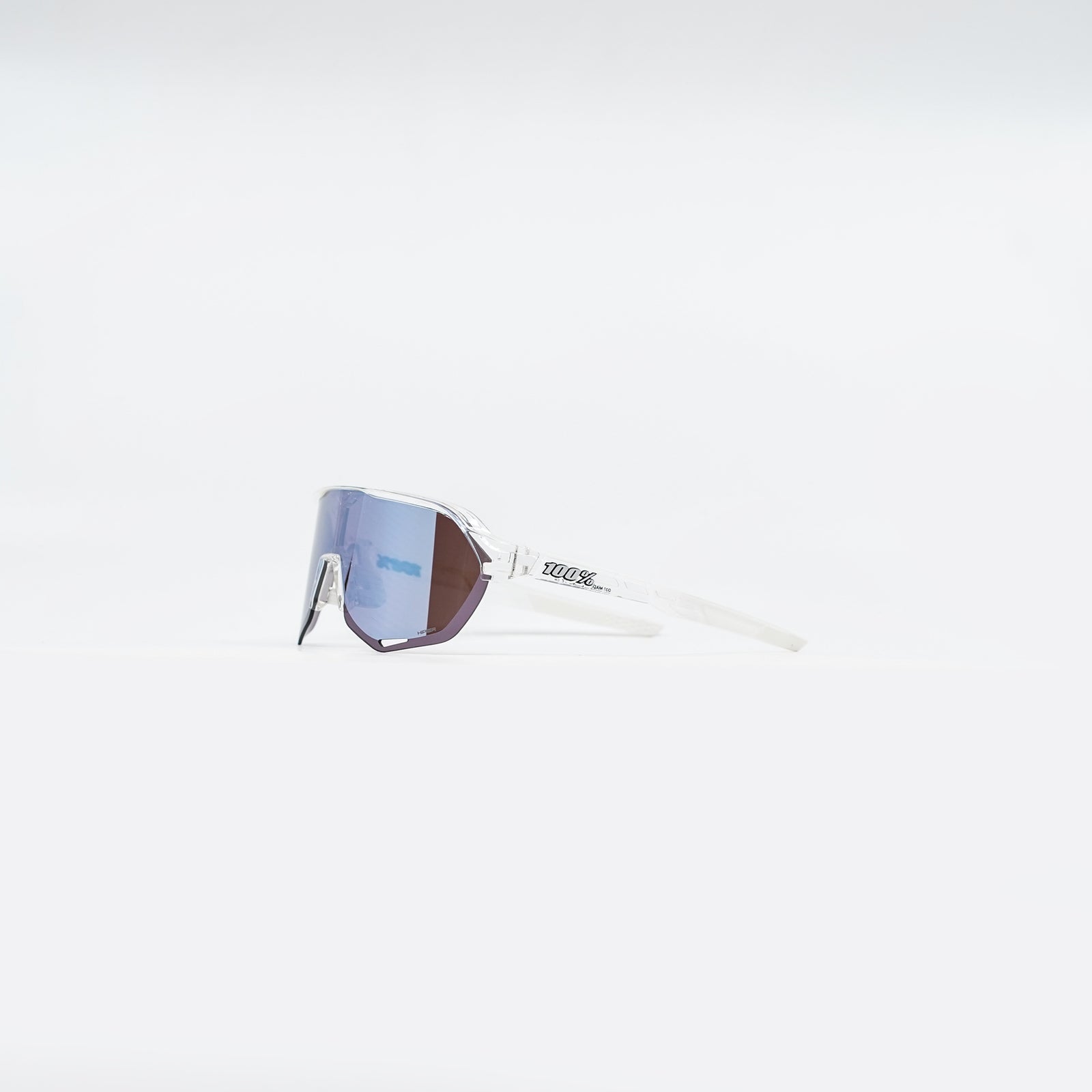 100% S2 - Polished Translucent Clear (HiPER Blue Mirror)