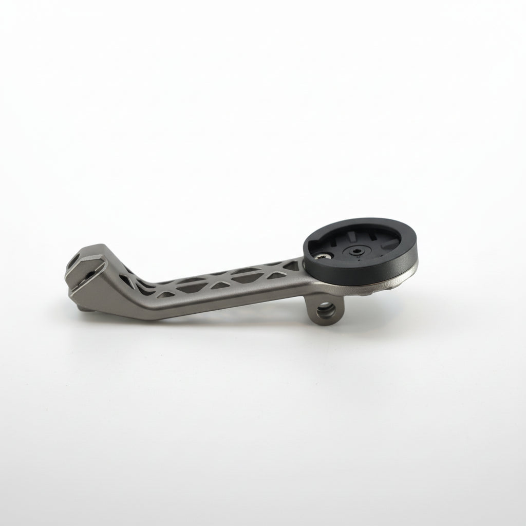 CCACHE Titanium Computer Mount for Factor ONE (V3) With GoPro Mount