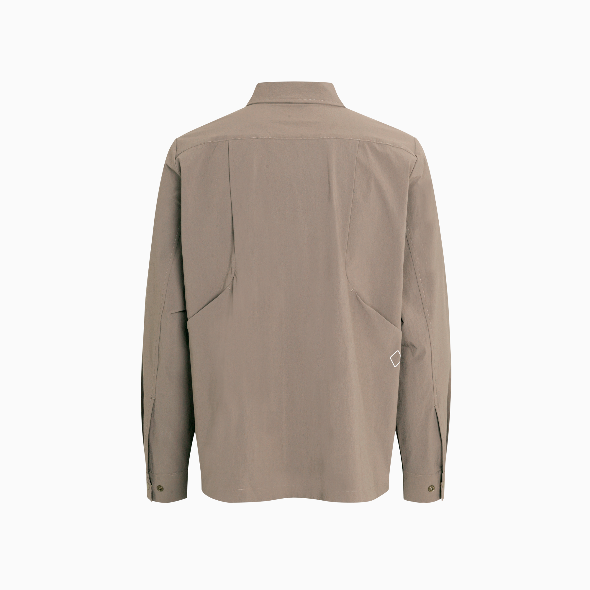 Pas Normal Studios Off-Race Tech Overshirt - Ash Brown