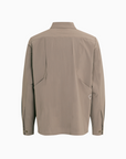Pas Normal Studios Off-Race Tech Overshirt - Ash Brown