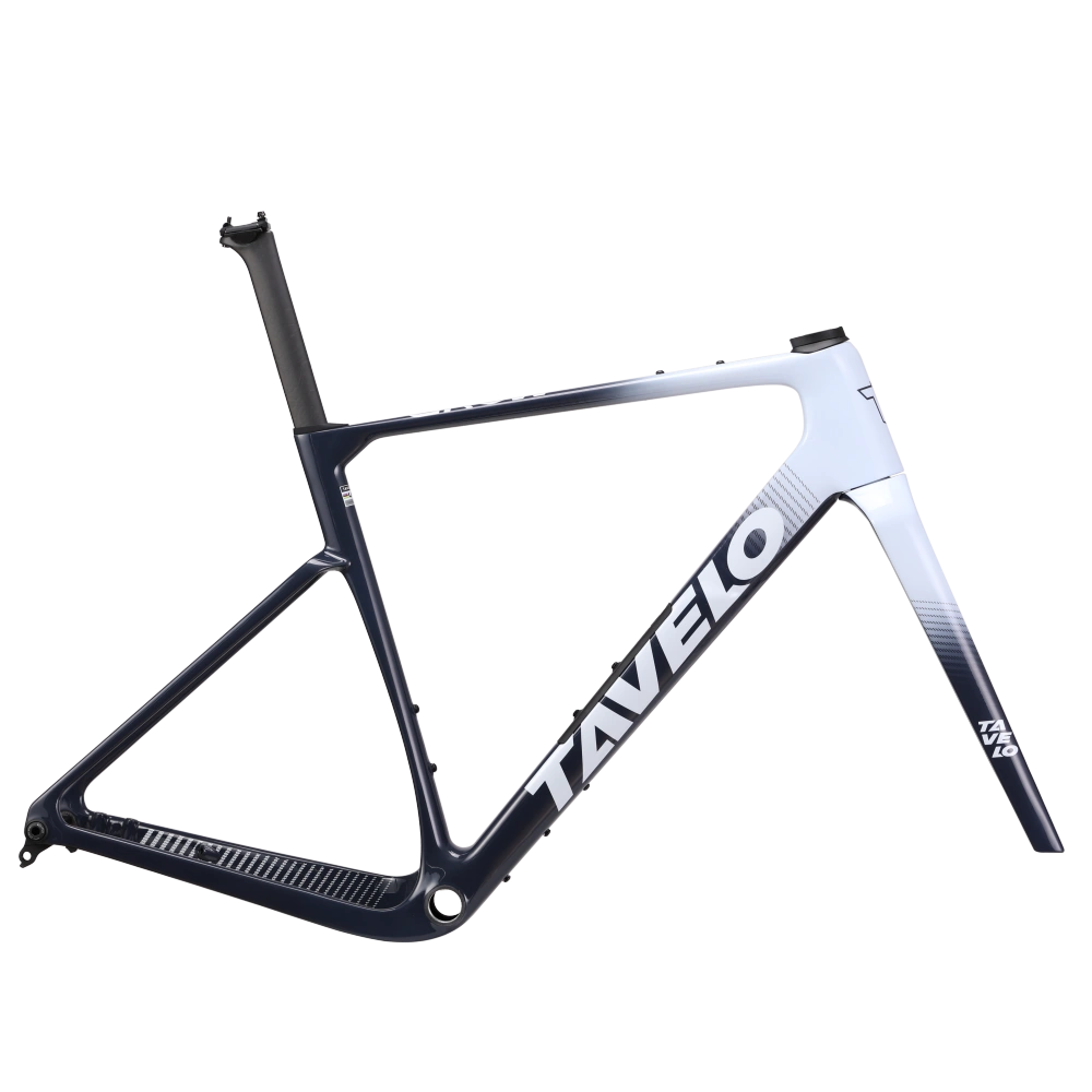 Tavelo GROW Gravel Frameset - Dark Blue