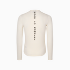 Pas Normal Studios Mid Long Sleeve Base Layer - Off White