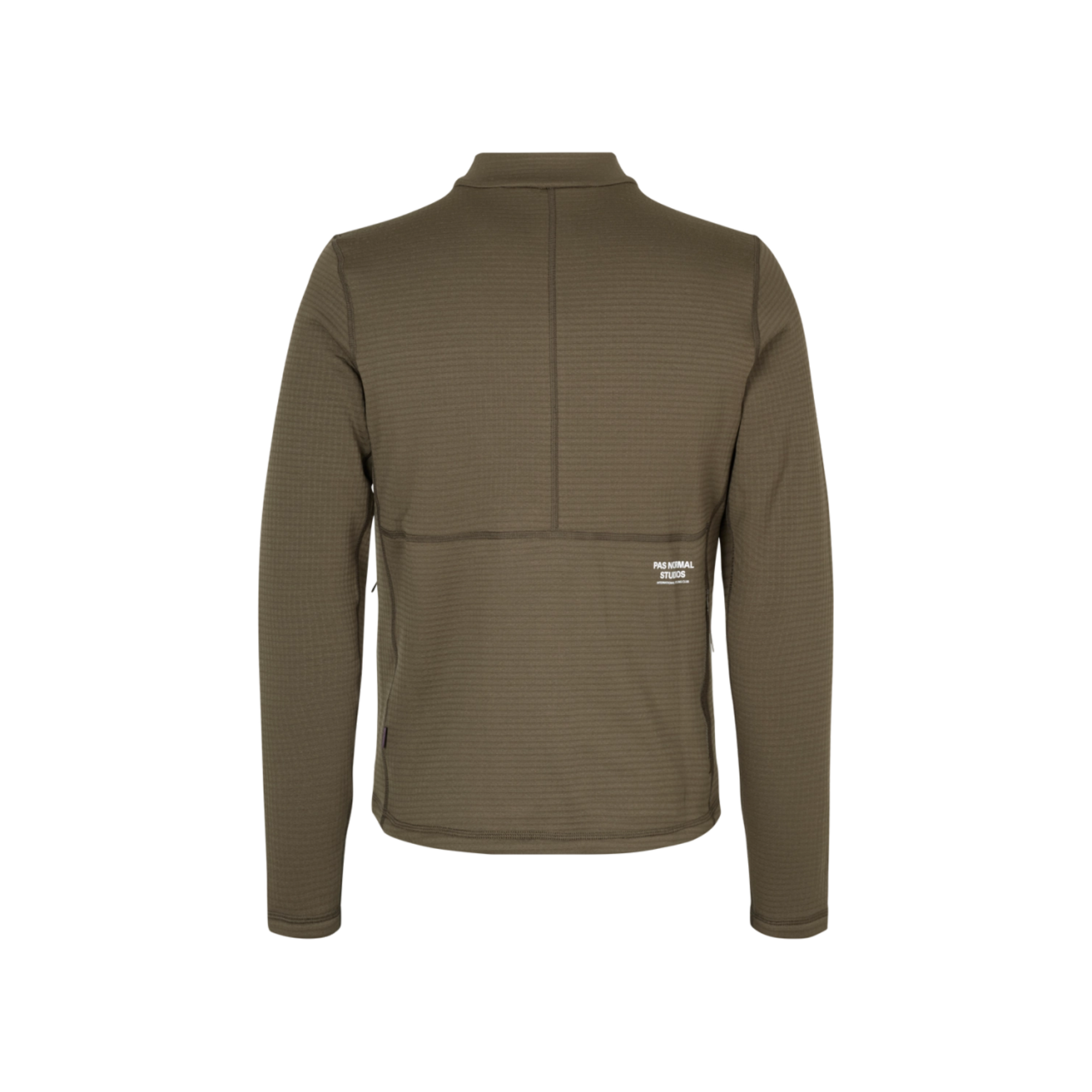 Pas Normal Studios Escapism Performance Fleece Zip - Dark Stone